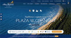 Desktop Screenshot of hotelbartan.pl